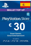 PSN - PlayStation Plus - Tarjeta prepago 30€ (Euros) (España)
