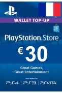 PSN - PlayStation Network - Gift Card 30€ (EUR) (France)