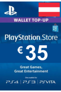 PSN - PlayStation Network - Gift Card 35€ (EUR) (Austria)