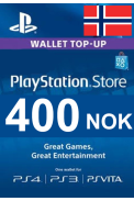 PSN - PlayStation Network - Gift Card 400 (NOK) (Norway)