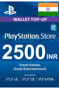 PSN - PlayStation Network - Gift Card 2500 (INR) (India)