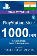 PSN - PlayStation Network - Gift Card 1000 (INR) (India)