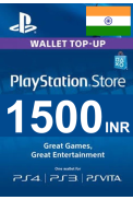 PSN - PlayStation Network - Gift Card 1500 (INR) (India)