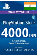 PSN - PlayStation Network - Gift Card 4000 (INR) (India)