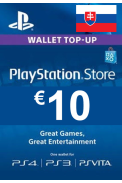 PSN - PlayStation Network - Gift Card 10€ (EUR) (Slovakia)