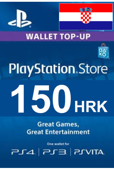 Buy PSN - PlayStation - Gift Card 150 (HRK) (Croatia) Cheap CD Key | SmartCDKeys