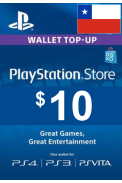 PSN - PlayStation Network - Gift Card 10 (USD) (Chile)