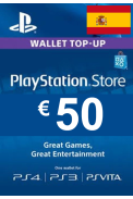 PSN - PlayStation Network - Gift Card 50€ (EUR) (Spain)