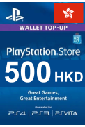 PSN - PlayStation Network - Gift Card 500 (HKD) (Hong Kong)