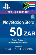 PSN - PlayStation Network - Gift Card 50 (ZAR) (South Africa)