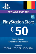 PSN - PlayStation Network - Gift Card 50€ (EUR) (Belgium)