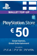 PSN - PlayStation Network - Gift Card 50€ (EUR) (Finland)
