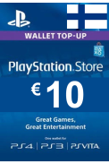 PSN - PlayStation Network - Gift Card 10€ (EUR) (Finland)