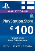 PSN - PlayStation Network - Gift Card 100€ (EUR) (Finland)