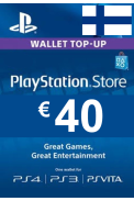 PSN - PlayStation Network - Gift Card 40€ (EUR) (Finland)