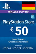 PSN - PlayStation Network - Gift Card 50€ (EUR) (Germany)