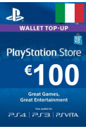 PSN - PlayStation Network - Gift Card 100€ (EUR) (Italy)