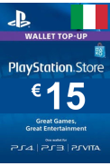 PSN - PlayStation Network - Gift Card 15€ (EUR) (Italy)