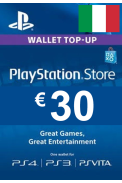 PSN - PlayStation Network - Gift Card 30€ (EUR) (Italy)