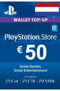 PSN - PlayStation Network - Gift Card 50€ (EUR) (Netherlands)