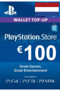 PSN - PlayStation Network - Gift Card 100€ (EUR) (Netherlands)