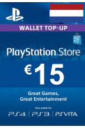 PSN - PlayStation Network - Gift Card 15€ (EUR) (Netherlands)
