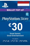 PSN - PlayStation Network - Gift Card 30€ (EUR) (Netherlands)