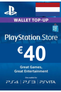 PSN - PlayStation Network - Gift Card 40€ (EUR) (Netherlands)