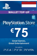 PSN - PlayStation Network - Gift Card 75€ (EUR) (Netherlands)
