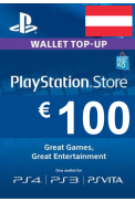 PSN - PlayStation Network - Gift Card 100€ (EUR) (Austria)