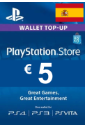 PSN - PlayStation Network - Gift Card 5€ (EUR) (Spain)