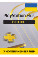 PSN - PlayStation Plus Deluxe - 3 Months (Ukraine) Subscription