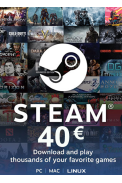 Steam Wallet - Gift Card 40€ (EUR)