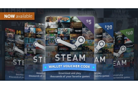 Steam Wallet - Gift Card $30 (USD)