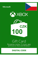 XBOX Live 100 (CZK Gift Card) (Czech Republic)