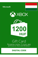 XBOX Live 1200 (HUF Gift Card) (Hungary)