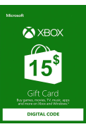 XBOX Live 15$ (USD Gift Card) (Middle East)