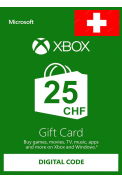 XBOX Live 25 (CHF Gift Card) (Switzerland)
