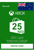 XBOX Live 25 (NZD Gift Card) (New Zealand)