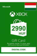 XBOX Live 2990 (HUF Gift Card) (Hungary)