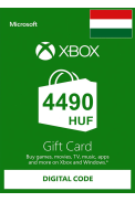 XBOX Live 4490 (HUF Gift Card) (Hungary)