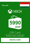XBOX Live 5990 (HUF Gift Card) (Hungary)
