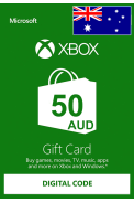 XBOX Live 50 (AUD Gift Card) (Australia)