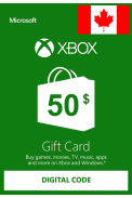 XBOX Live 50 (CAD Gift Card) (Canada)