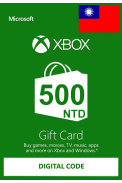 XBOX Live 500 (NTD Gift Card) (Taiwan)