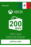 XBOX Live 200 (MXN Gift Card) (Mexico)