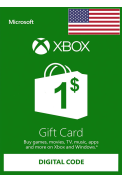 XBOX Live $1 (USD Gift Card) (USA)