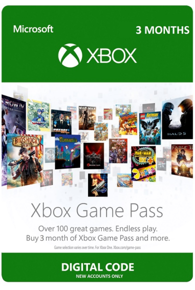 xbox game pass three months for the price of one