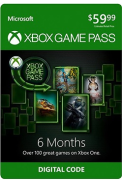 Xbox Game Pass 6 Months (Måneder) (Xbox One)