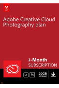 Adobe Creative Cloud Photography 20GB 1 Month